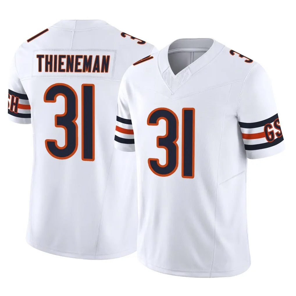 Parkc C.Bears #31 Dillon Thieneman Player White Vapor F.U.S.E. Limited Home Game Stitched Jerseys