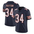 Parkc C.Bears #34 Walter Payton Player Navy Vapor Untouchable Limited Home Game Stitched Jerseys