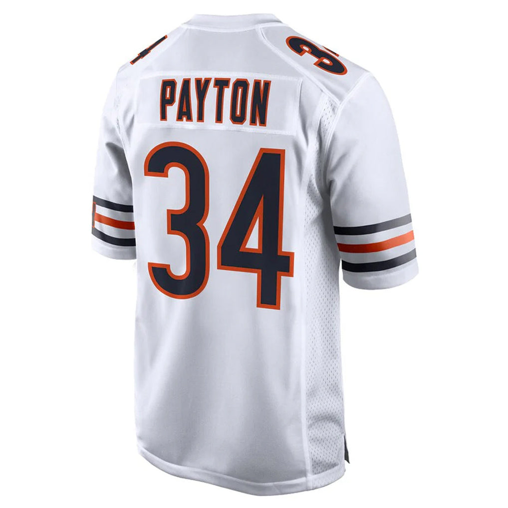 Parkc C.Bears #34 Walter Payton Player White Home Game Stitched Jerseys