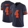 Parkc C.Bears #4 D'Andre Swift Player Navy Blue Alternate Vapor Untouchable Limited Stitched Jerseys