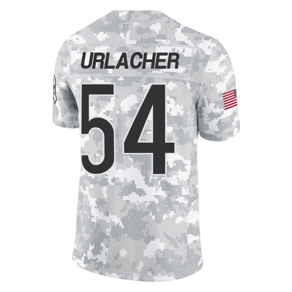Parkc C.Bears #54 Brian Urlacher Player Arctic Camo Salute to Service Limited Stitched Jerseys