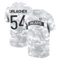 Parkc C.Bears #54 Brian Urlacher Player Arctic Camo Salute to Service Performance T-Shirt Limited Stitched Jerseys