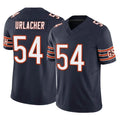 Parkc C.Bears #54 Brian Urlacher Player Navy Vapor F.U.S.E. Limited Home Game Stitched Jerseys
