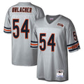 Parkc C.Bears #54 Brian Urlacher Player Silver Mitchell & Ness Legacy Replica Stitched Jerseys
