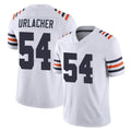 Parkc C.Bears #54 Brian Urlacher Player White Classic Vapor Limited Home Game Stitched Jerseys