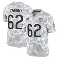 Parkc C.Bears #62 Joe Thuney Player Arctic Camo Salute to Service Limited Stitched Jerseys