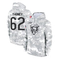 Parkc C.Bears #62 Joe Thuney Player Arctic Camo Salute to Service Pullover Hoodies Limited Stitched Jerseys