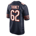 Parkc C.Bears #62 Joe Thuney Player Navy Home Game Stitched Jerseys