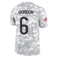 Parkc C.Bears #6 Kyler Gordon Player Arctic Camo Salute to Service Limited Stitched Jerseys
