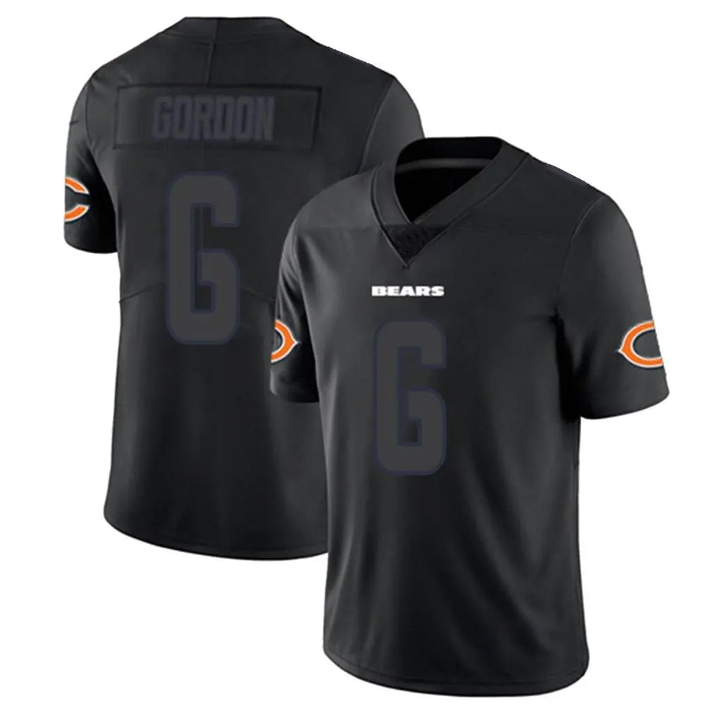 Parkc C.Bears #6 Kyler Gordon Player Black Impact Limited Game Stitched Jerseys