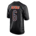 Parkc C.Bears #6 Kyler Gordon Player Carbon Black Fashion Game Stitched Jerseys