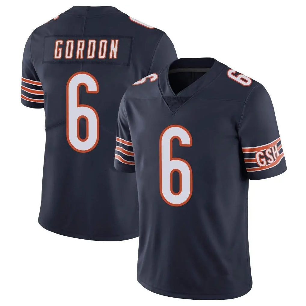 Parkc C.Bears #6 Kyler Gordon Player Navy Vapor Untouchable Limited Home Game Stitched Jerseys