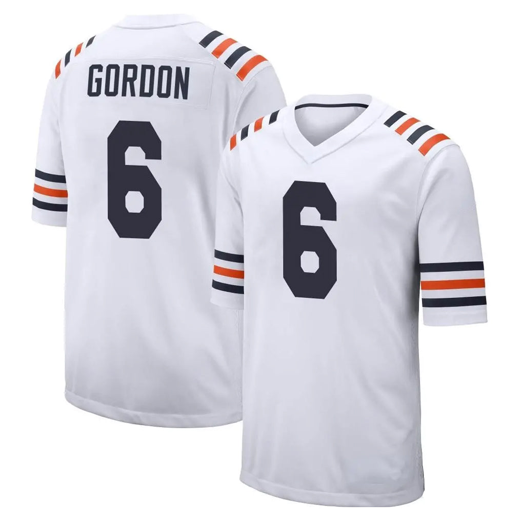 Parkc C.Bears #6 Kyler Gordon Player White Classic Home Game Stitched Jerseys