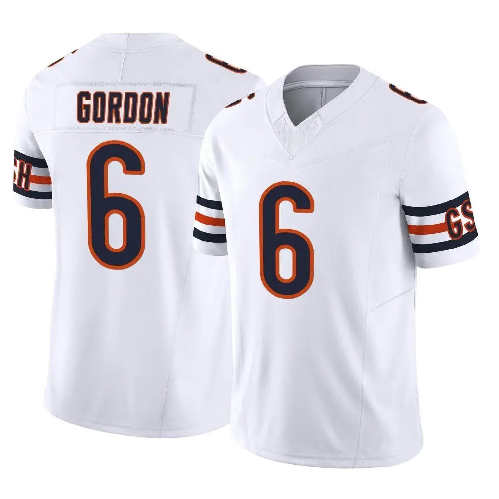 Parkc C.Bears #6 Kyler Gordon Player White Vapor F.U.S.E. Limited Home Game Stitched Jerseys