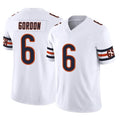 Parkc C.Bears #6 Kyler Gordon Player White Vapor F.U.S.E. Limited Home Game Stitched Jerseys
