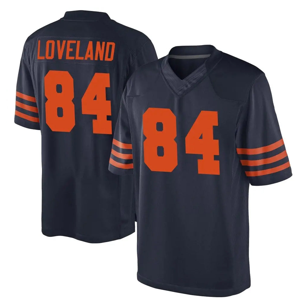 Parkc C.Bears #84 Colston Loveland Player Navy Blue Alternate Game Stitched Jerseys