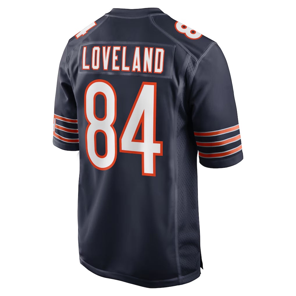 Parkc C.Bears #84 Colston Loveland Player Navy Home Game Stitched Jerseys