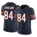 Parkc C.Bears #84 Colston Loveland Player Navy Vapor F.U.S.E. Limited Home Game Stitched Jerseys