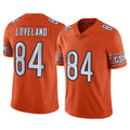 Parkc C.Bears #84 Colston Loveland Player Orange Alternate Vapor Limited Home Game Stitched Jerseys