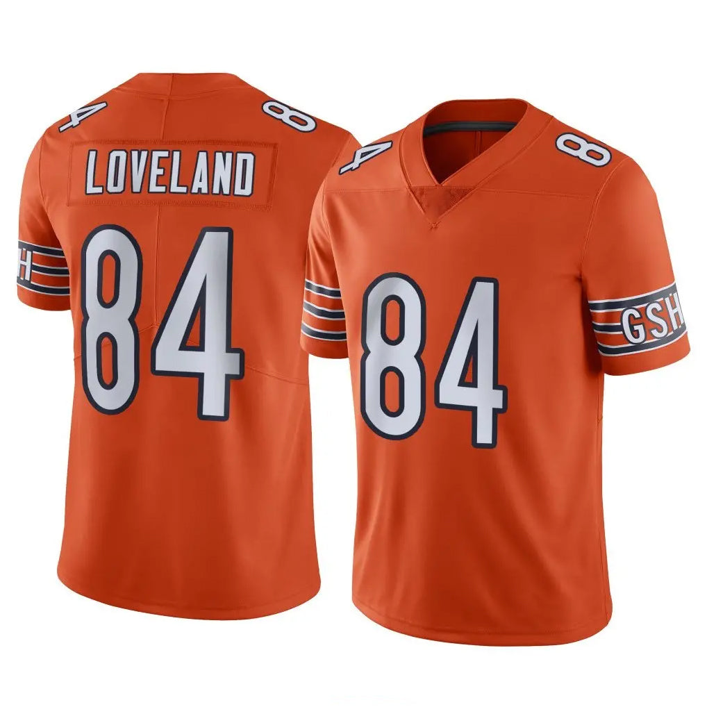 Parkc C.Bears #84 Colston Loveland Player Orange Alternate Vapor Limited Home Game Stitched Jerseys