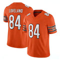 Parkc C.Bears #84 Colston Loveland Player Orange Vapor F.U.S.E. Limited Home Game Stitched Jerseys