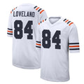 Parkc C.Bears #84 Colston Loveland Player White Classic Home Game Stitched Jerseys
