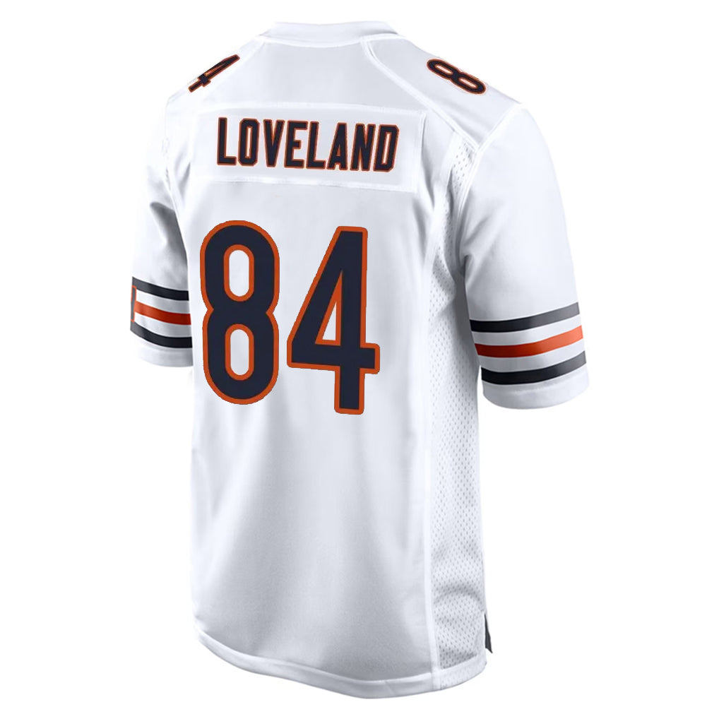 Parkc C.Bears #84 Colston Loveland Player White Home Game Stitched Jerseys