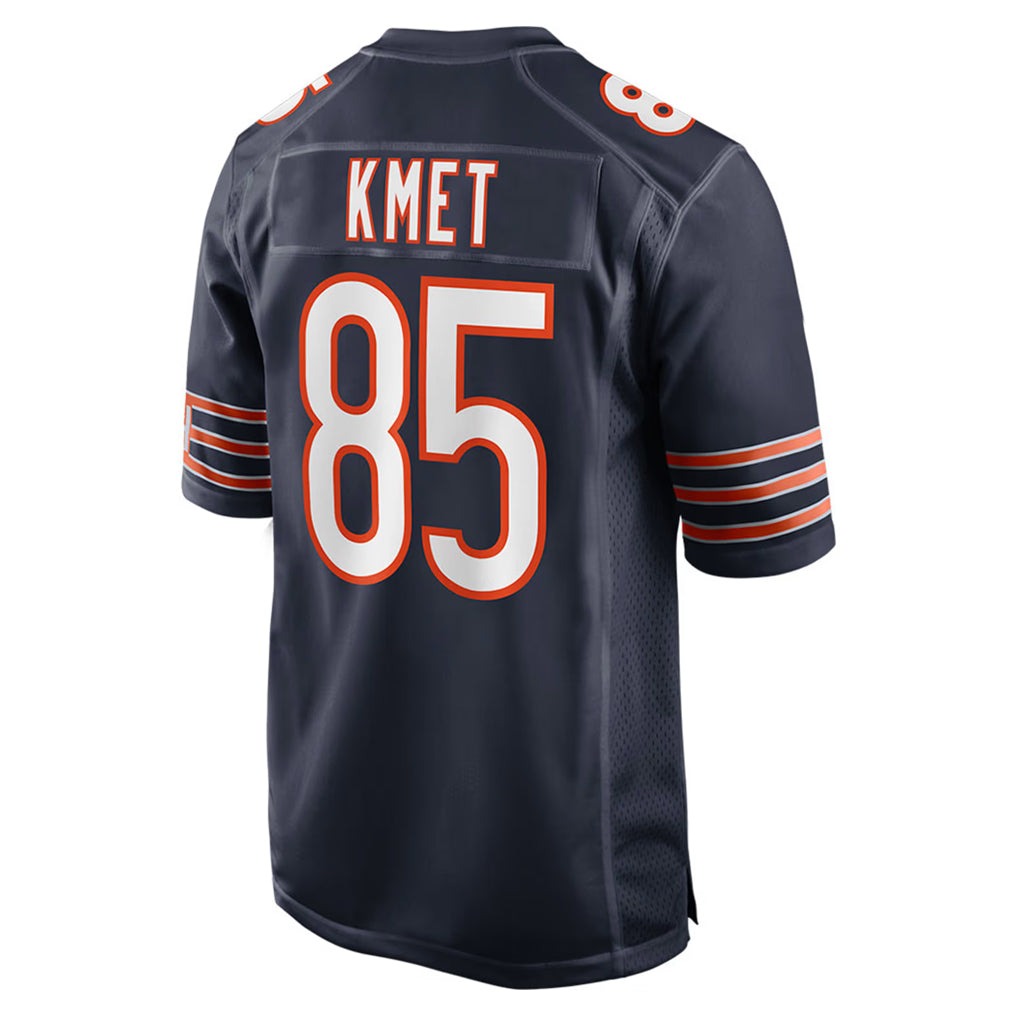 Parkc C.Bears #85 Cole Kmet Player Navy Home Game Stitched Jerseys