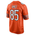 Parkc C.Bears #85 Cole Kmet Player Orange Home Game Stitched Jerseys