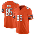 Parkc C.Bears #85 Cole Kmet Player Orange Vapor F.U.S.E. Limited Home Game Stitched Jerseys