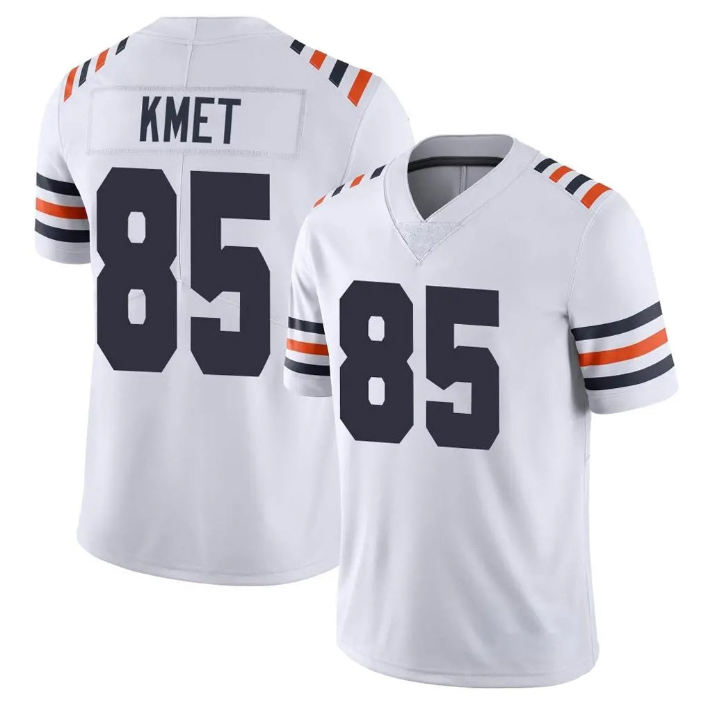 Parkc C.Bears #85 Cole Kmet Player White Classic Vapor Limited Home Game Stitched Jerseys