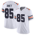 Parkc C.Bears #85 Cole Kmet Player White Classic Vapor Limited Home Game Stitched Jerseys