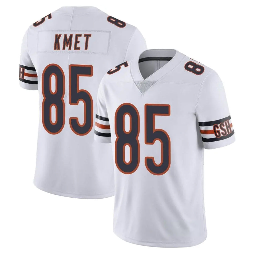Parkc C.Bears #85 Cole Kmet Player White Vapor Untouchable Limited Home Game Stitched Jerseys
