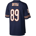 Parkc C.Bears #89 Mike Ditka Mitchell & Ness Navy Retired Player Legacy Replica Jersey