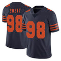 Parkc C.Bears #98 Montez Sweat Player Navy Blue Alternate Vapor Untouchable Limited Stitched Jerseys