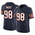 Parkc C.Bears #98 Montez Sweat Player Navy Vapor F.U.S.E. Limited Home Game Stitched Jerseys