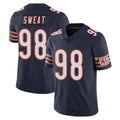 Parkc C.Bears #98 Montez Sweat Player Navy Vapor Untouchable Limited Home Game Stitched Jerseys
