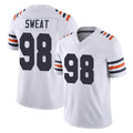 Parkc C.Bears #98 Montez Sweat Player White Classic Vapor Limited Home Game Stitched Jerseys