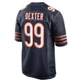 Parkc C.Bears #99 Gervon Dexter Sr. Player Navy Home Game Stitched Jerseys