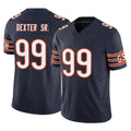 Parkc C.Bears #99 Gervon Dexter Sr. Player Navy Vapor F.U.S.E. Limited Home Game Stitched Jerseys