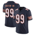 Parkc C.Bears #99 Gervon Dexter Sr. Player Navy Vapor Untouchable Limited Home Game Stitched Jerseys