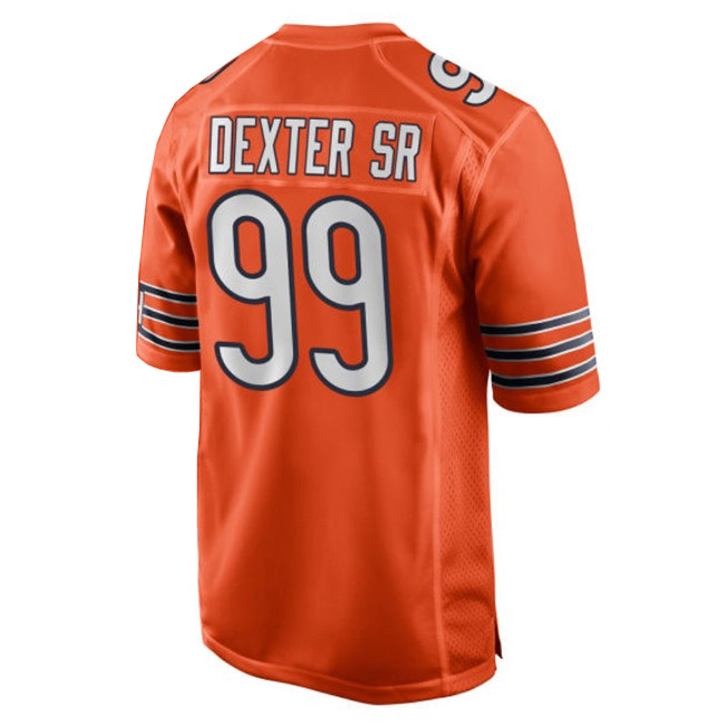 Parkc C.Bears #99 Gervon Dexter Sr. Player Orange Home Game Stitched Jerseys