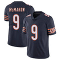 Parkc C.Bears #9 Jim McMahon Player Navy Vapor Untouchable Limited Home Game Stitched Jerseys