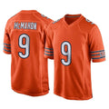 Parkc C.Bears #9 Jim McMahon Player Orange Home Game Stitched Jerseys