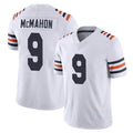Parkc C.Bears #9 Jim McMahon Player White Classic Vapor Limited Home Game Stitched Jerseys