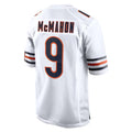 Parkc C.Bears #9 Jim McMahon Player White Home Game Stitched Jerseys