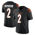 Parkc C.Bengals #2 Evan McPherson Player Black Vapor Untouchable Limited Home Game Stitched Jerseys