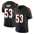 Parkc C.Bengals #53 Boye Mafe Player Black Vapor F.U.S.E. Limited Home Game Stitched Jerseys