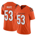 Parkc C.Bengals #53 Boye Mafe Player Orange Vapor F.U.S.E. Limited Home Game Stitched Jerseys