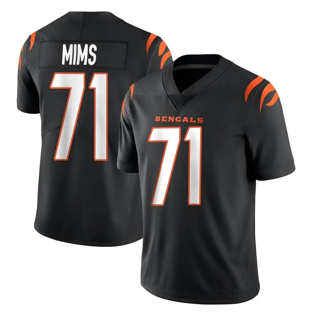 Parkc C.Bengals #71 Amarius Mims Player Black Vapor Untouchable Limited Home Game Stitched Jerseys